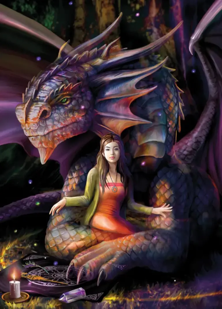 Bluebird Puzzle: Anne Stokes - Spirit Dragon (1000)