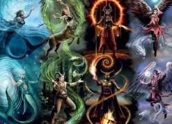 Bluebird Puzzle: Anne Stokes - Elemental Magic (1000)