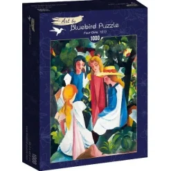 Bluebird Puzzle: August Macke - Four Girls, 1913 (1000)