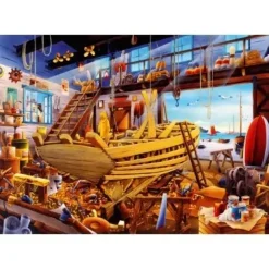 Bluebird Puzzle: Boat Yard (1000)