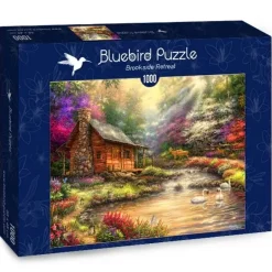 Bluebird Puzzle: Brookside Retreat (1000)