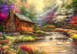 Bluebird Puzzle: Brookside Retreat (1000)