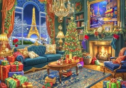 Bluebird Puzzle: Christmas in Paris (1000)