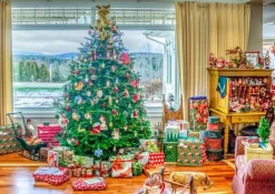 Bluebird Puzzle: Christmas at Home (500)