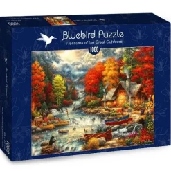 Bluebird Puzzle: Chuck Pinson - Treasures of the Great Outdoors (1000)