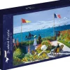 Bluebird Puzzle: Claude Monet - Garden at Sainte-Adresse, 1867 (3000)