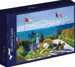 Bluebird Puzzle: Claude Monet - Garden at Sainte-Adresse, 1867 (3000)