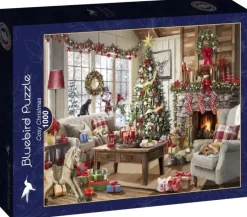 Bluebird Puzzle: Cozy Christmas (1000)