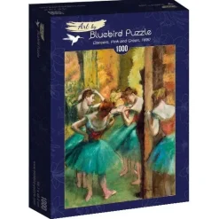 Bluebird Puzzle: Degas - Dancers, Pink and Green, 1890 (1000)