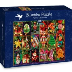 Bluebird Puzzle: Festive Ornaments (1000)