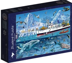 Bluebird Puzzle: Francois Ruyer - Bluebird Boat (1500)