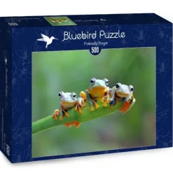 Bluebird Puzzle: Friendly Frogs (500)