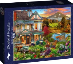 Bluebird Puzzle: Garden Country Home (1000)