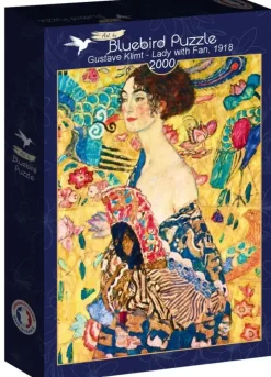 Bluebird Puzzle: Gustav Klimt - Lady With Fan, 1918 (2000)