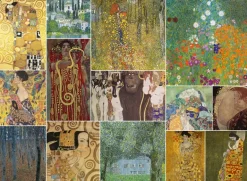 Bluebird Puzzle: Gustav Klimt - Collage (6000)