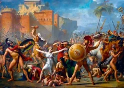 Bluebird Puzzle: Jacques-Louis David - The Intervention of the Sabine Women, 1799 (1000)