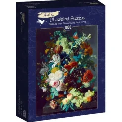 Bluebird Puzzle: Jan Van Huysum - Still Life with Flowers and Fruit, 1715 (1000)