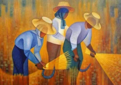 Bluebird Puzzle: Louis Toffoli - La Récolte, 1977 (1000)