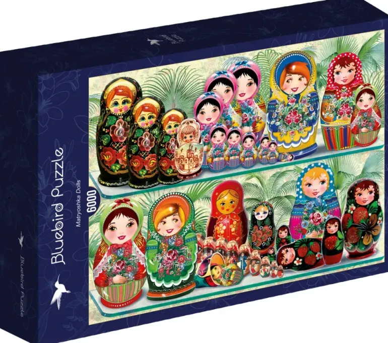 Bluebird Puzzle: Matryoshka Dolls (6000)