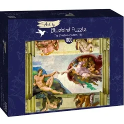 Bluebird Puzzle: Michelangelo - The Creation of Adam, 1511 (1000)