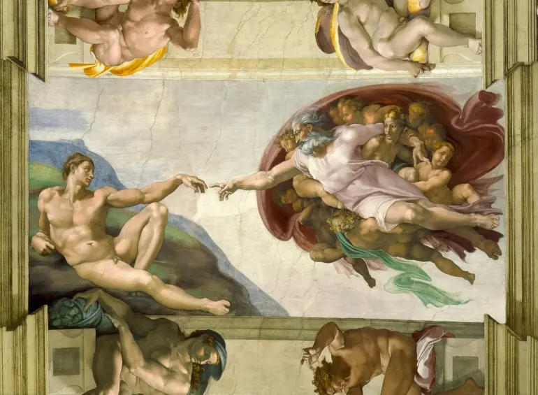 Bluebird Puzzle: Michelangelo - The Creation of Adam, 1511 (4000)