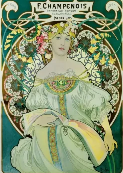 Bluebird Puzzle: Mucha - Daydream, 1897 (1000)