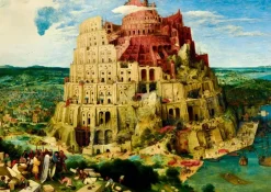 Bluebird Puzzle: Pieter Bruegel the Elder - The Tower of Babel, 1563 (1000)
