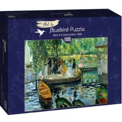 Bluebird Puzzle: Renoir - Bain a la Grenouillere, 1869 (1000)