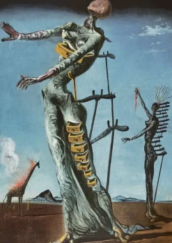 Bluebird Puzzle: Salvador Dali - Burning Giraffe, c. 1937 (1000)