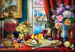 Bluebird Puzzle: Still Life and Wine (1000)