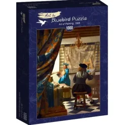 Bluebird Puzzle: Vermeer - Art of Painting, 1668 (1000)