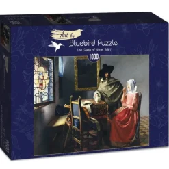 Bluebird Puzzle: Vermeer - The Glass of Wine, 1661 (1000)