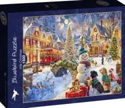 Bluebird Puzzle: Villa Christmas (1500)