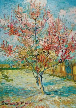 Bluebird Puzzle: Vincent Van Gogh - Pink Peach Trees (Souvenir de Mauve), 1888 (1000)