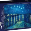 Bluebird Puzzle: Vincent Van Gogh - Starry Night Over the Rhône, 1888 (1000)