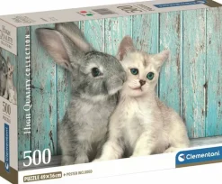 Clementoni: Cat & Bunny (500)