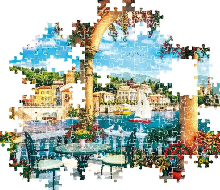 Clementoni: Dominic Davison - Balcony View of Lake Como (1000)