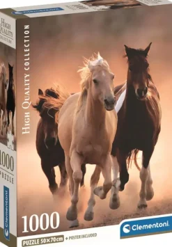 Clementoni: Running Horses (1000)