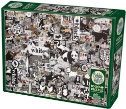 Cobble Hill: Black & White - Animals (1000)