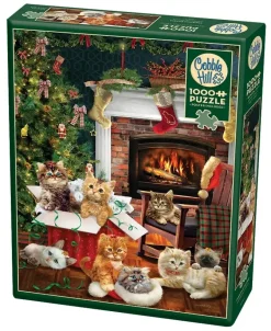 Cobble Hill: Christmas Kittens (1000)