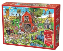 Cobble Hill: Doodle Town - Farmyard Folly (1000)