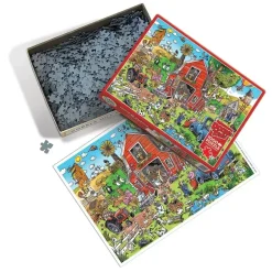 Cobble Hill: Doodle Town - Farmyard Folly (1000)