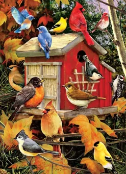 Cobble Hill: Fall Birdhouse (500)
