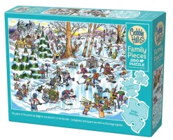 Cobble Hill: Family Pieces - Hockey Town (350)
