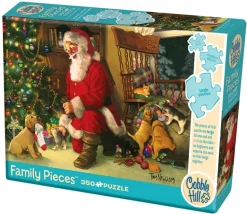 Cobble Hill: Family Pieces - Santa's Lucky Stocking (350)