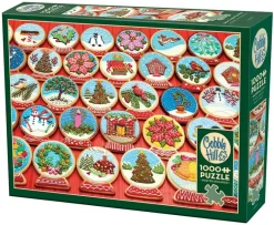 Cobble Hill: Snow Globe Cookies (1000)