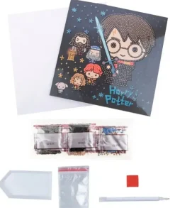 Craft Buddy: Crystal Card Kit - Harry Potter Family