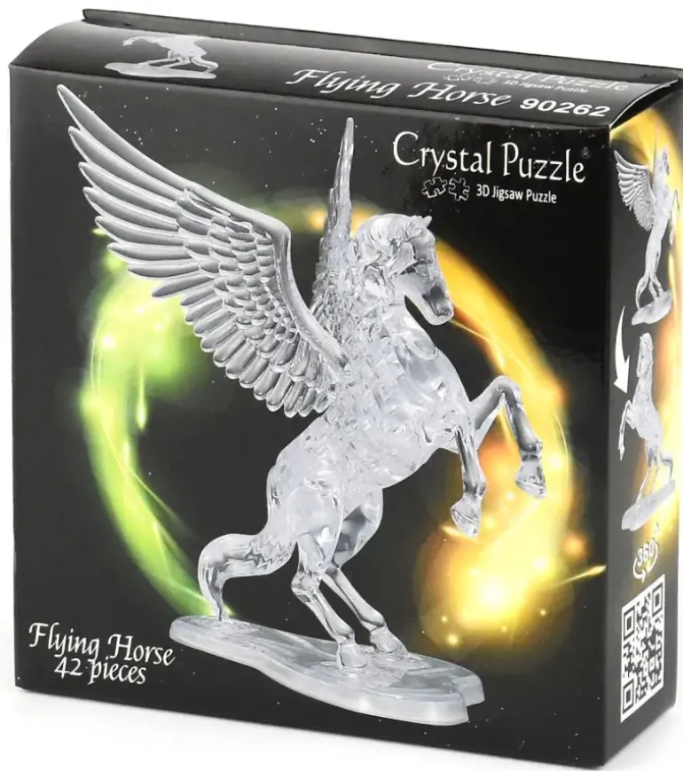 Crystal Puzzle: Flying Horse - Clear (42)