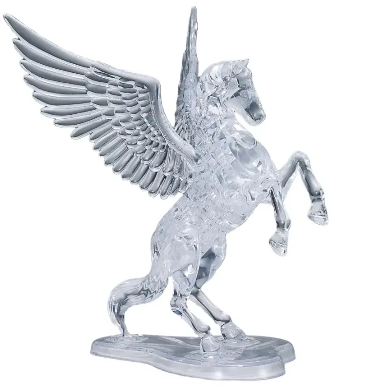 Crystal Puzzle: Flying Horse - Clear (42)
