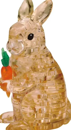 Crystal Puzzle: Rabbit - Brown (41)